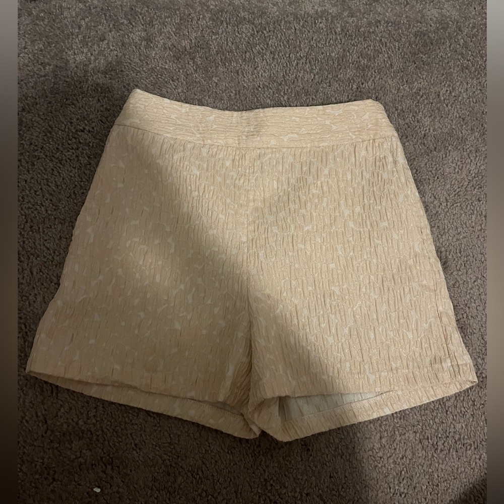 Light creamy pink Express shorts